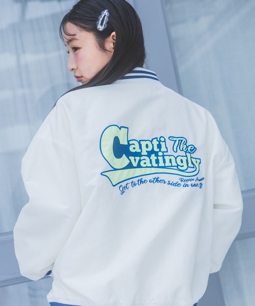 repipi armario(レピピ アルマリオ)の「ナイロンスタジャン(スタジャン・キッズ・ブルー/レッド/ホワイト/ブラック・LARGE/MEDIUM/SMALL)」の10枚目の写真
