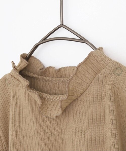 p.premier（ピードットプルミエ）の「おめかしフリルワンピースロンパス&レースつけ衿セット（ロンパース・キッズ・アイボリー/ベージュ・70/80）」の9枚目の写真