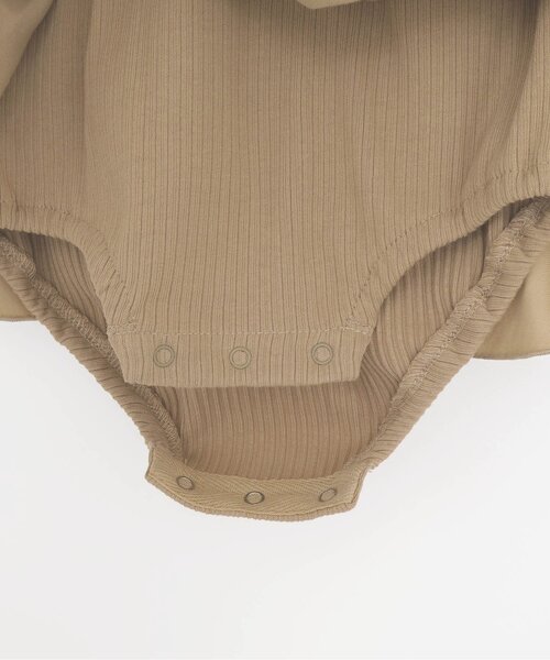 p.premier（ピードットプルミエ）の「おめかしフリルワンピースロンパス&レースつけ衿セット（ロンパース・キッズ・アイボリー/ベージュ・70/80）」の13枚目の写真