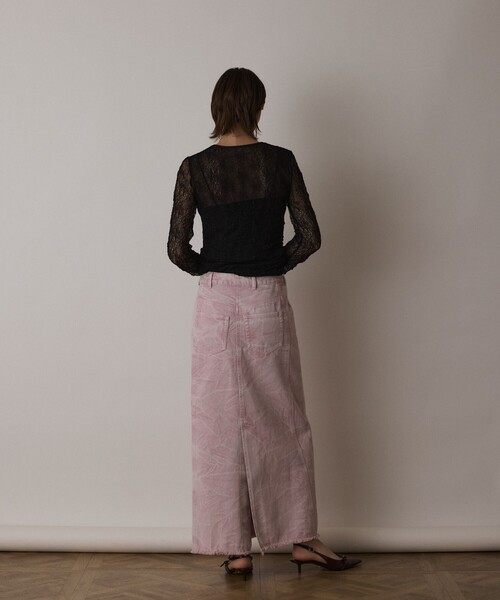 GRACE CONTINENTAL - るなぷぅさん専用❤️刺繍が映える！シアートップス♡ オフショルダー刺繍トップ / GRACE CONTINENTAL | GRACE