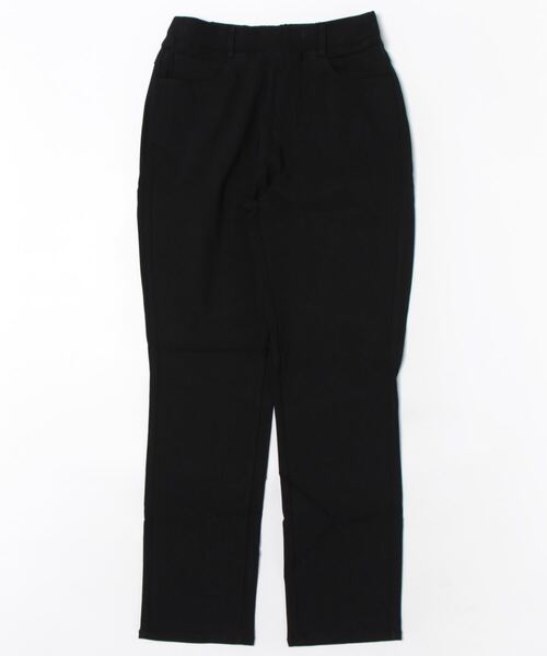BELLUNA PLUS(ベルーナ)の「裏起毛ツイル素材ストレッチパンツ70丈(その他パンツ・レディース・ブラック/ライトグレー/ブラウン/ネイビー・SMALL/MEDIUM/LARGE/X-LARGE)」の1枚目の写真