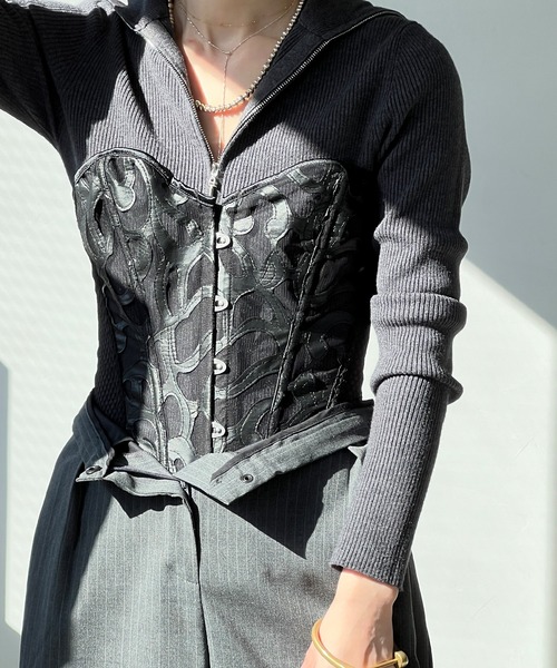 ボーンコルセットビスチェ chw25s019-ファッション通販サイト-chuclla