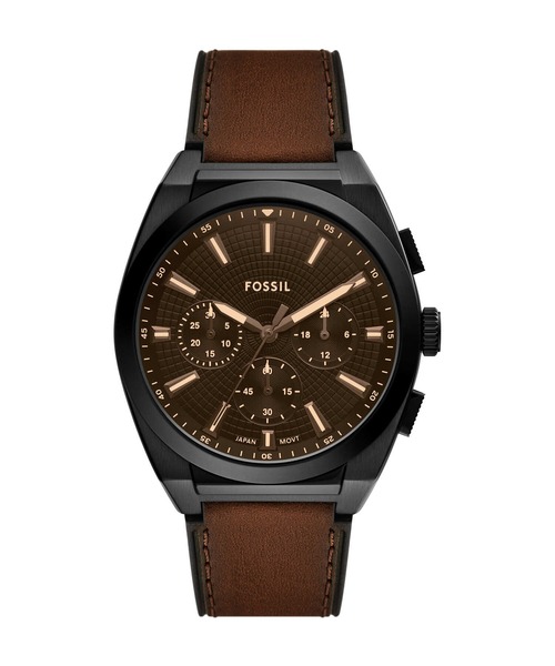 FOSSIL(フォッシル)の「フォッシル 腕時計 メンズ アナログ レザー FS6108(アナログ腕時計・メンズ・ブラウン・FREE)」の1枚目の写真