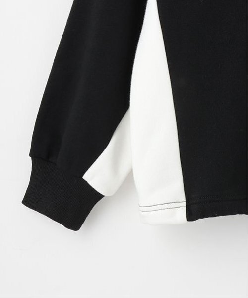 LOVETOXIC（ラブトキシック）の「【Reebok】ルーズスウェット（スウェット・キッズ・オフホワイト/ブラック/ライトグリーン・L:160cm/S:140cm/M:150cm/LL(170cm)）」の9枚目の写真