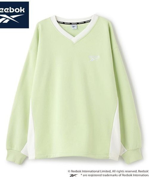 LOVETOXIC（ラブトキシック）の「【Reebok】ルーズスウェット（スウェット・キッズ・オフホワイト/ブラック/ライトグリーン・L:160cm/S:140cm/M:150cm/LL(170cm)）」の14枚目の写真