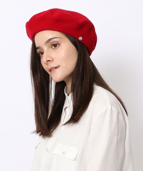 LAULHERE(ロレール)の「AUTHENTIC/オーセンティック(ハンチング/ベレー帽・レディース・ライトグレー/ブラック/ネイビー/レッド/オフホワイト/ブルー/ライトカーキ/ブラック系その他/ダークブルー/パープル系その他/ライトベージュ/ダークオレンジ・FREE)」の11枚目の写真