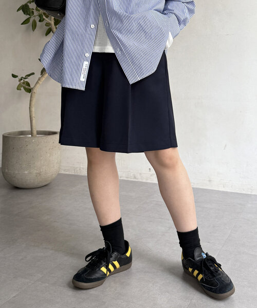 CPCM(シーピーシーエム)の「タックショートパンツ(その他パンツ・レディース・ベージュ系その他/ネイビー/グレー/グレー系その他・FREE)」の2枚目の写真