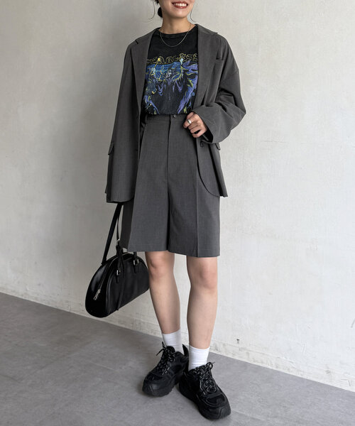 CPCM(シーピーシーエム)の「タックショートパンツ(その他パンツ・レディース・ベージュ系その他/ネイビー/グレー/グレー系その他・FREE)」の12枚目の写真