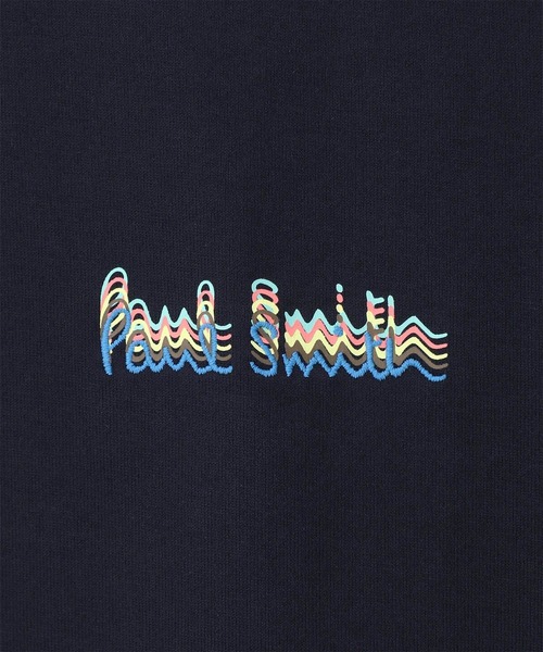 Paul Smith(ポールスミス)の「"Afterimage Logo" Tシャツ / 153506 919T(Tシャツ/カットソー・メンズ・ライトイエロー/ミント/ネイビー/ホワイト・X-LARGE/LARGE/MEDIUM/SMALL/XX-LARGE)」の6枚目の写真