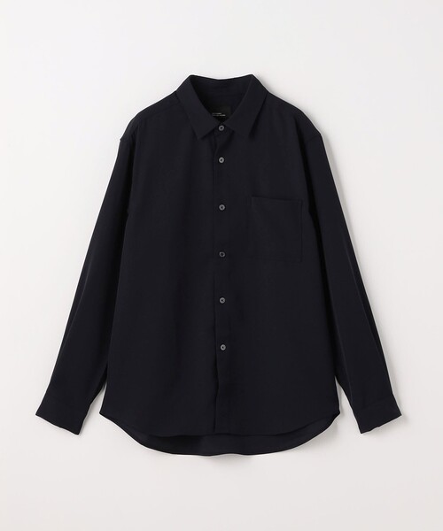 green label relaxing(グリーンレーベルリラクシング)の「【WEB限定】JUST fit ソフトドレープ 長袖 シャツ(シャツ/ブラウス・メンズ・ライトグレー/ダークグレー/ネイビー/オフホワイト・M/S/L/XL)」の16枚目の写真