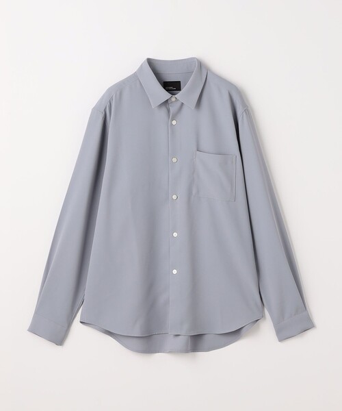 green label relaxing(グリーンレーベルリラクシング)の「【WEB限定】JUST fit ソフトドレープ 長袖 シャツ(シャツ/ブラウス・メンズ・ライトグレー/ダークグレー/ネイビー/オフホワイト・M/S/L/XL)」の17枚目の写真