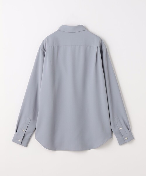 green label relaxing(グリーンレーベルリラクシング)の「【WEB限定】JUST fit ソフトドレープ 長袖 シャツ(シャツ/ブラウス・メンズ・ライトグレー/ダークグレー/ネイビー/オフホワイト・M/S/L/XL)」の18枚目の写真