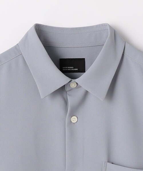 green label relaxing(グリーンレーベルリラクシング)の「【WEB限定】JUST fit ソフトドレープ 長袖 シャツ(シャツ/ブラウス・メンズ・ライトグレー/ダークグレー/ネイビー/オフホワイト・M/S/L/XL)」の19枚目の写真