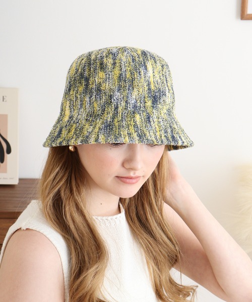 Sense of Grace（センスオブグレース）の「マルチカラー　ニットサーモバケットハット（ハット・レディース・ブラック/ネイビー/オレンジ/イエロー・FREE）」の8枚目の写真