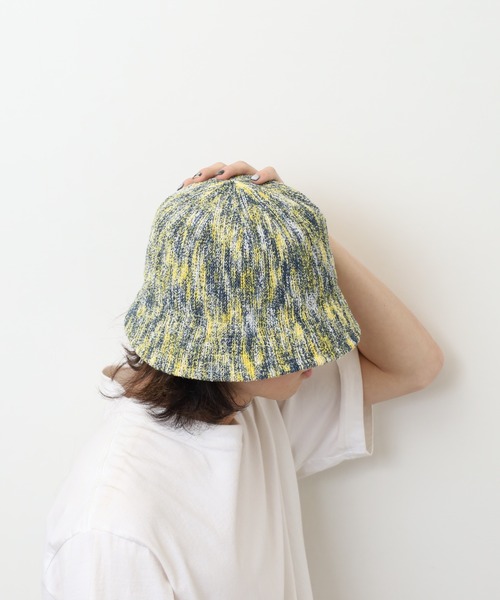 grace ハット セール】マルチカラー ニットサーモバケットハット（ハット