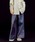 MAISON SPECIAL�i���]���X�y�V�����j�́u�sUNISEX�t120/2/2 Suvin Cotton Gabardine Wide Pants/�X�r���R�b�g���M���o�W�����C�h�p���c�yMAISON SPECIAL/���]���X�y�V�����z�i���̑��p���c�j�v�b�u���[