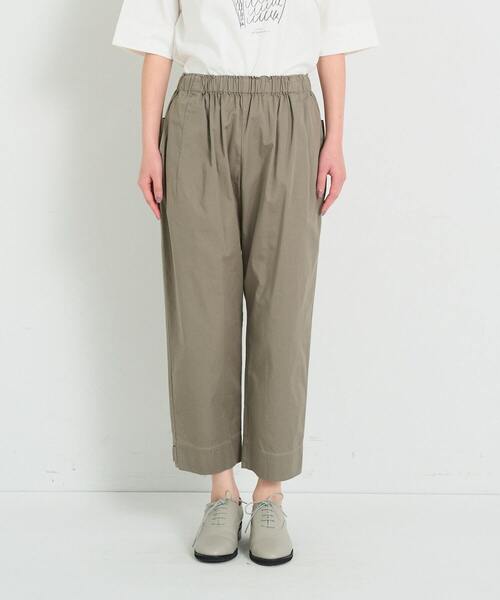 conges payes ADIEU TRISTESSE（コンジェ ペイエ アデュートリステス）の「【FAVE】サイドポケットイージーパンツ（その他パンツ・レディース・カーキ/ライトインディゴブルー/インディゴブルー/ブラック・38）」の22枚目の写真