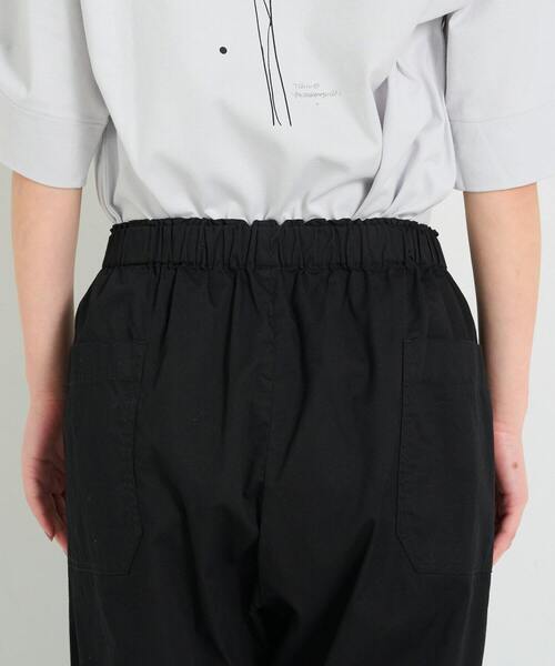 conges payes ADIEU TRISTESSE（コンジェ ペイエ アデュートリステス）の「【FAVE】サイドポケットイージーパンツ（その他パンツ・レディース・カーキ/ライトインディゴブルー/インディゴブルー/ブラック・38）」の5枚目の写真