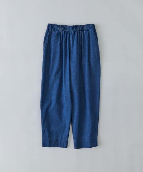 conges payes ADIEU TRISTESSE（コンジェ ペイエ アデュートリステス）の「【FAVE】サイドポケットイージーパンツ（その他パンツ・レディース・カーキ/ライトインディゴブルー/インディゴブルー/ブラック・38）」の4枚目の写真