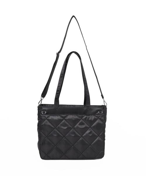 WEGO（ウィゴー）の「WEGO/ときめき魔法フラップ痛バッグ【Sサイズ】（トートバッグ・レディース・シルバー/ワイン/ピンク/ネイビー/ホワイト/サックスブルー/ブラック・FREE）」の17枚目の写真