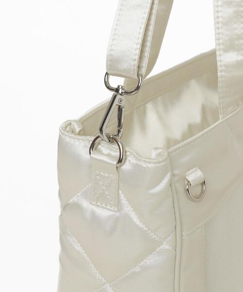 WEGO（ウィゴー）の「WEGO/ときめき魔法フラップ痛バッグ【Sサイズ】（トートバッグ・レディース・シルバー/ワイン/ピンク/ネイビー/ホワイト/サックスブルー/ブラック・FREE）」の11枚目の写真