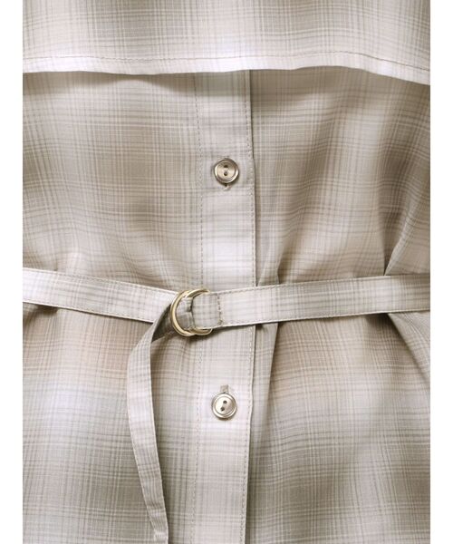 LAGUNAMOON（ラグナムーン）の「オンブレチェックオフショルダーブラウス（シャツ/ブラウス・レディース・ブラック/ベージュ/ピンク・FREE）」の9枚目の写真