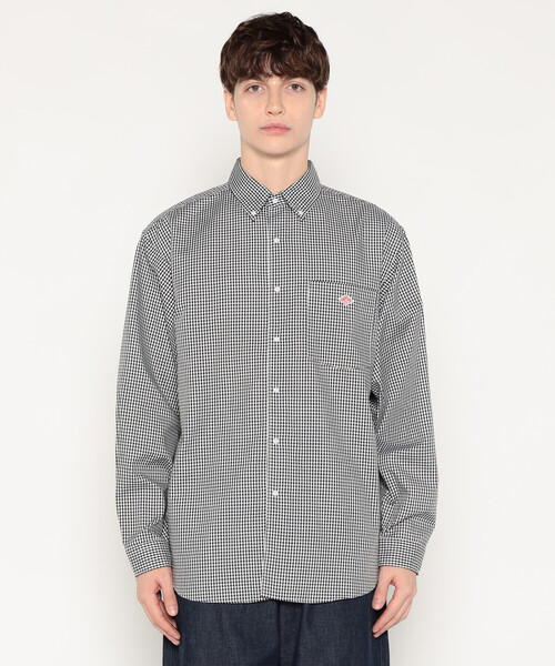 DANTON ダントン　men'sシャツ 2025 SPRING & SUMMER> -NEW ARRIVAL- MEN'S COTTON TYPEWRITER