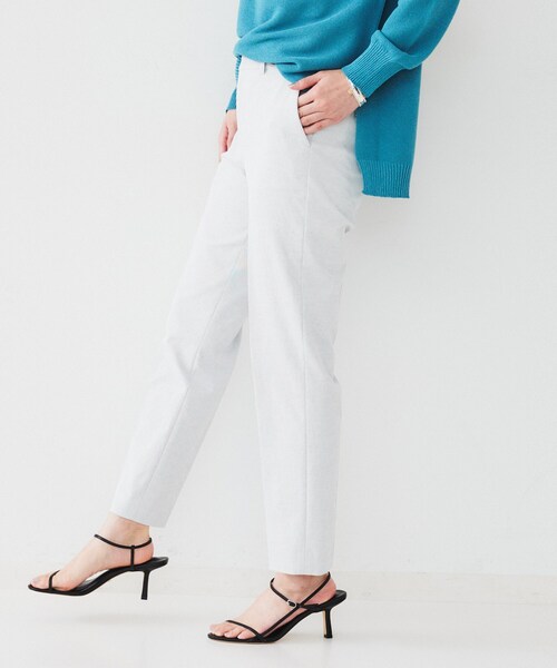 UNTITLED（アンタイトル）の「オックステーパードパンツ（その他パンツ・レディース・オフホワイト/ナチュラル/ネイビー/ライトグレー・00/01/02/03/04/42/44/46/48/50）」の11枚目の写真