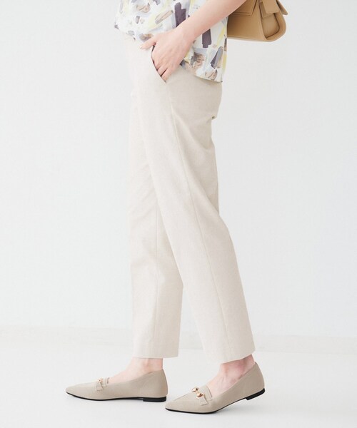 UNTITLED（アンタイトル）の「オックステーパードパンツ（その他パンツ・レディース・オフホワイト/ナチュラル/ネイビー/ライトグレー・00/01/02/03/04/42/44/46/48/50）」の15枚目の写真