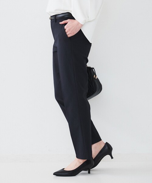 UNTITLED（アンタイトル）の「オックステーパードパンツ（その他パンツ・レディース・オフホワイト/ナチュラル/ネイビー/ライトグレー・00/01/02/03/04/42/44/46/48/50）」の19枚目の写真