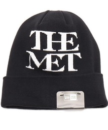 NEW ERA(j[G)NEW ERA BASIC CUFF KNIT THE MET BLK / j[G x[VbN Jtjbg UEbg(jbgLbv/r[j[)