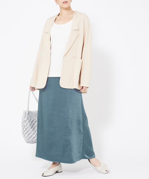 Au BANNISTER（オゥバニスター）の「ピープトゥリボン ソフトシューズ（パンプス・レディース・ブラック/オレンジ/グリーン/アイボリー・37/38/36/35/39）」の15枚目の写真