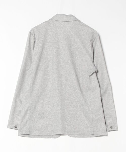 TAKA-Q（タカキュー）の「【ウォッシャブル】タカキュー ドビーメッシュ 2ボタン ジャケット（カーディガン/ボレロ・メンズ・ブルー/ネイビー/ライトグレー・MEDIUM/LARGE/X-LARGE）」の5枚目の写真