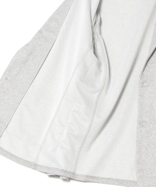 TAKA-Q（タカキュー）の「【ウォッシャブル】タカキュー ドビーメッシュ 2ボタン ジャケット（カーディガン/ボレロ・メンズ・ブルー/ネイビー/ライトグレー・MEDIUM/LARGE/X-LARGE）」の6枚目の写真