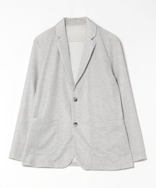 TAKA-Q（タカキュー）の「【ウォッシャブル】タカキュー ドビーメッシュ 2ボタン ジャケット（カーディガン/ボレロ・メンズ・ブルー/ネイビー/ライトグレー・MEDIUM/LARGE/X-LARGE）」の4枚目の写真