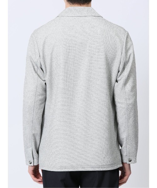 TAKA-Q（タカキュー）の「【ウォッシャブル】タカキュー ドビーメッシュ 2ボタン ジャケット（カーディガン/ボレロ・メンズ・ブルー/ネイビー/ライトグレー・MEDIUM/LARGE/X-LARGE）」の9枚目の写真