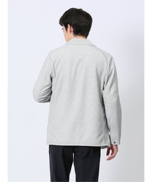 TAKA-Q（タカキュー）の「【ウォッシャブル】タカキュー ドビーメッシュ 2ボタン ジャケット（カーディガン/ボレロ・メンズ・ブルー/ネイビー/ライトグレー・MEDIUM/LARGE/X-LARGE）」の15枚目の写真