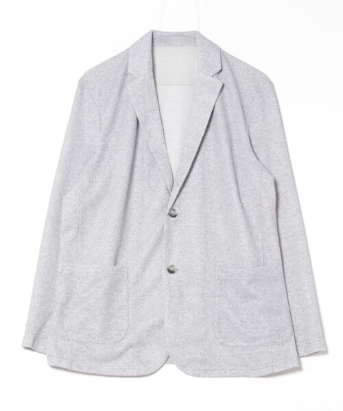 TAKA-Q（タカキュー）の「【ウォッシャブル】タカキュー ドビーメッシュ 2ボタン ジャケット（カーディガン/ボレロ・メンズ・ブルー/ネイビー/ライトグレー・MEDIUM/LARGE/X-LARGE）」の18枚目の写真