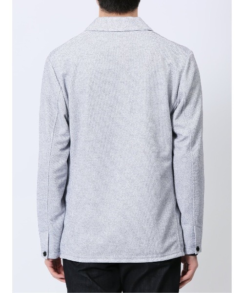 TAKA-Q（タカキュー）の「【ウォッシャブル】タカキュー ドビーメッシュ 2ボタン ジャケット（カーディガン/ボレロ・メンズ・ブルー/ネイビー/ライトグレー・MEDIUM/LARGE/X-LARGE）」の21枚目の写真