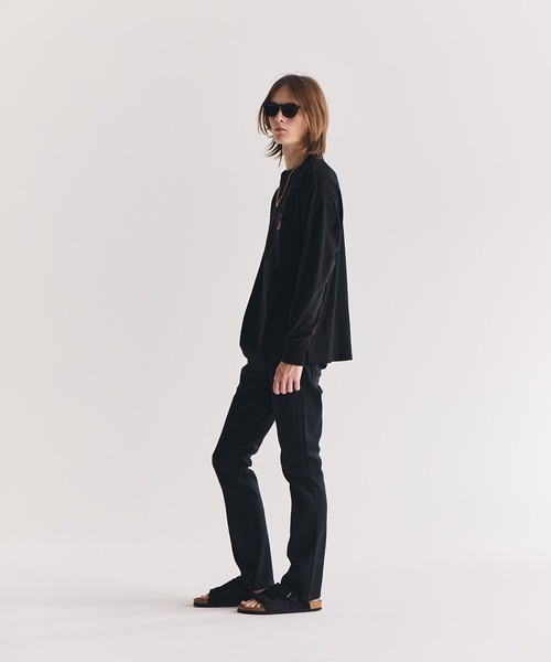 FACTOTUM(ファクトタム)の「【FACTOTUM】DLTS L/S P-T(Tシャツ/カットソー・メンズ・ブラック/ホワイト・48/46)」の8枚目の写真