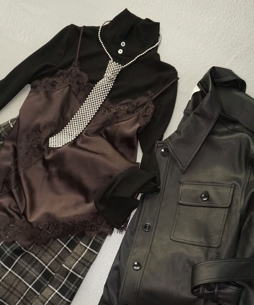 chuclla（チュクラ）の「メタルビーズ タイネックレス cha25s008（ネックレス・レディース・ゴールド/シルバー・FREE）」の10枚目の写真