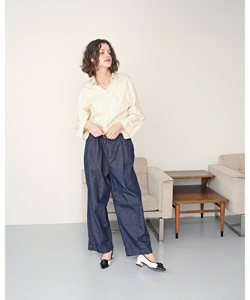 フラワーコサージュ 3cmパンプス（パンプス）｜Emma Francis（エマ