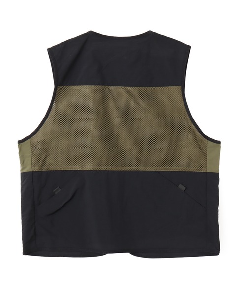atmos(アトモス)の「atmos Utility Vest / アトモス ユーティリティ ベスト(ベスト・メンズ・ブラック/ベージュ・M/L/XL)」の11枚目の写真