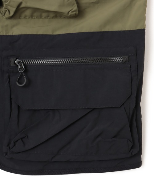 atmos(アトモス)の「atmos Utility Vest / アトモス ユーティリティ ベスト(ベスト・メンズ・ブラック/ベージュ・M/L/XL)」の13枚目の写真