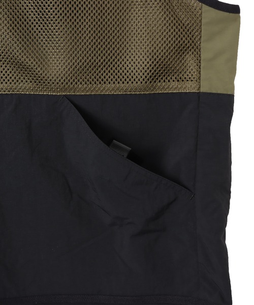 atmos(アトモス)の「atmos Utility Vest / アトモス ユーティリティ ベスト(ベスト・メンズ・ブラック/ベージュ・M/L/XL)」の12枚目の写真