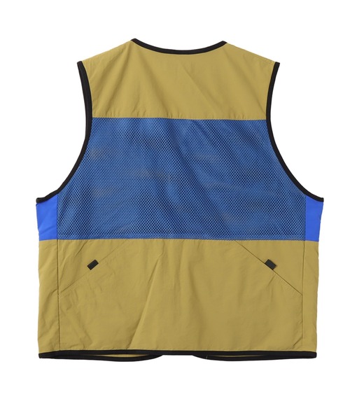 atmos(アトモス)の「atmos Utility Vest / アトモス ユーティリティ ベスト(ベスト・メンズ・ブラック/ベージュ・M/L/XL)」の4枚目の写真