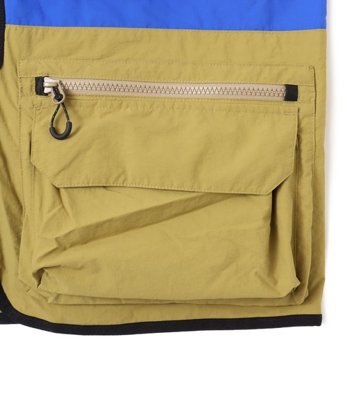 atmos(アトモス)の「atmos Utility Vest / アトモス ユーティリティ ベスト(ベスト・メンズ・ブラック/ベージュ・M/L/XL)」の6枚目の写真