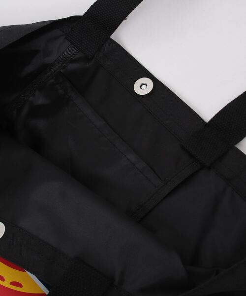 Dickies（ディッキーズ）の「Dickies / DK LOGO PRINT TOTE BAG / 80976400（トートバッグ・レディース・ワインレッド/グリーン/ネイビー/ブラック・ONESIZE）」の7枚目の写真
