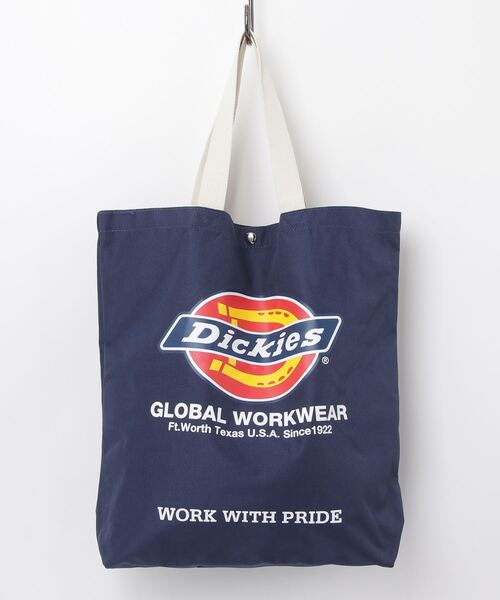 Dickies（ディッキーズ）の「Dickies / DK LOGO PRINT TOTE BAG / 80976400（トートバッグ・レディース・ワインレッド/グリーン/ネイビー/ブラック・ONESIZE）」の12枚目の写真