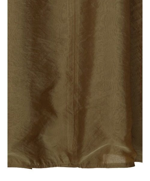 セール】FOIL PAINTING SHEER TRENCH COAT（トレンチコート